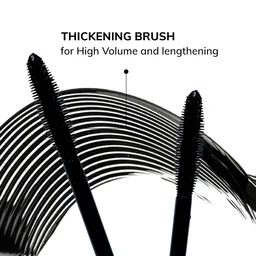 MOS CODE Lashout Waterproof Mascara 9g - Black | Volume, Length & Curl | Smudgeproof | Quick Dry & Long Lasting | Vegan | Cruelty-Free & Paraben-Free | Big Eyes Effect
