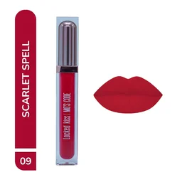 MOS CODE MOS Code Locked Kiss Transfer Proof Liquid Lipstick 7ml - Shade 09 Scarlet Spell | Waterproof, Smudgeproof, Long-Wearing & Hydrating | Vitamin E, Jojoba Oil, Argan Oil & Shea Butter