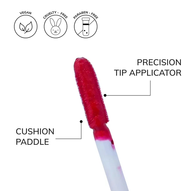 MOS CODE MOS Code Locked Kiss Transfer Proof Liquid Lipstick 7ml - Shade 09 Scarlet Spell | Waterproof, Smudgeproof, Long-Wearing & Hydrating | Vitamin E, Jojoba Oil, Argan Oil & Shea Butter