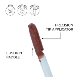 MOS CODE MOS Code Locked Kiss Transfer Proof Liquid Lipstick 7ml - Shade 16 Brown Sugar | Waterproof, Smudgeproof, Long-Wearing & Hydrating | Vitamin E, Jojoba Oil, Argan Oil & Shea Butter