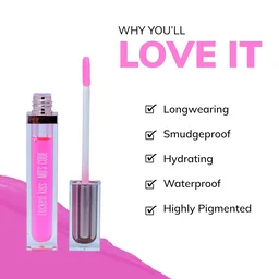 MOS CODE MOS Code Locked Kiss Transfer Proof Liquid Lipstick 7ml - Shade 17 Blush Bloom | Waterproof, Smudgeproof, Long-Wearing & Hydrating | Vitamin E, Jojoba Oil, Argan Oil & Shea Butter