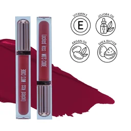 MOS CODE MOS Code Locked Kiss Transfer Proof Liquid Lipstick 7ml - Shade 14 Nude Allure | Waterproof, Smudgeproof, Long-Wearing & Hydrating | Vitamin E, Jojoba Oil, Argan Oil & Shea Butter