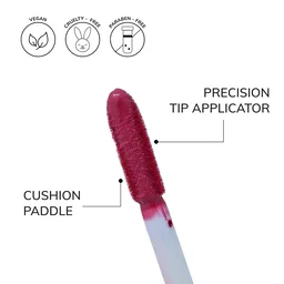 MOS CODE MOS Code Locked Kiss Transfer Proof Liquid Lipstick 7ml - Shade 04 Berry Envy | Waterproof, Smudgeproof, Long-Wearing & Hydrating | Vitamin E, Jojoba Oil, Argan Oil & Shea Butter