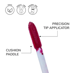MOS CODE MOS Code Locked Kiss Transfer Proof Liquid Lipstick 7ml - Shade 11 Blood Moon | Waterproof, Smudgeproof, Long-Wearing & Hydrating | Vitamin E, Jojoba Oil, Argan Oil & Shea Butter