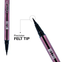 MOS CODE Yes Eye Do Winkz Eyeliner Pencil Black 1ml | Waterproof & Smudge Proof Eyeliner | Quick Dry, Matte Finish, Long Lasting Up to 12 Hours | Vegan