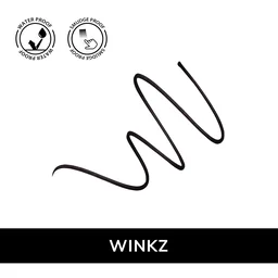 MOS CODE Yes Eye Do Winkz Eyeliner Pencil Black 1ml | Waterproof & Smudge Proof Eyeliner | Quick Dry, Matte Finish, Long Lasting Up to 12 Hours | Vegan