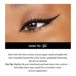 MOS CODE Yes Eye Do Liquid Eye Liner 2.5ml - Black Matte Finish | Gaze Waterproof & Smudgeproof Eyeliner | Quick Dry | Long Lasting Up to 12 Hours | Precision Tip | Cruelty-Free & Paraben-Free