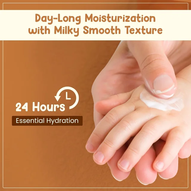 Mother Sparsh Milky Soft Baby Lotion 200ml | Deeply Moisturizes & Nourishes | Enriched with Coconut Oil, Milk Protein & Shea Butter | Gentle & Safe for Baby's Delicate Skin