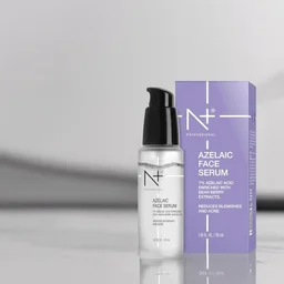 N Plus 7% Azelaic Acid Face Serum 30ML | Enriched with Bearberry Extracts | Brightening, Anti-Acne & Pore-Refining | Lightweight, Non-Greasy & Suitable for All Skin Types