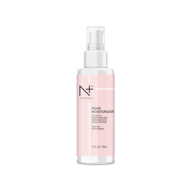 N Plus Aqua Moisturizer 100ml | Peach Extract Enriched Face Moisturizer for Soft & Hydrated Skin | Daily Hydrating Cream for Smooth