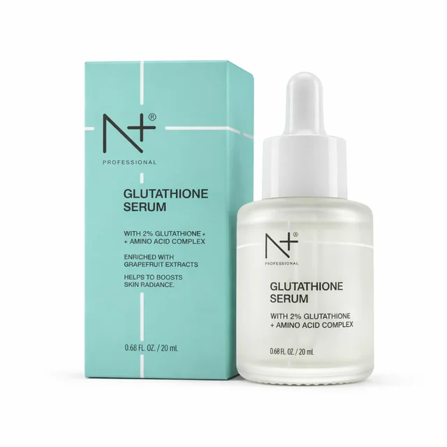 N Plus Glutathione 2% Serum 20ml | Amino Acid Complex | Enriched with Grapefruit Extracts | Helps Boost Skin Radiance, Brightens Dull-Looking Skin & Improves Skin Tone