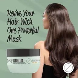 N Plus Hair Pro 5 In 1 Damage Repair Hair Mask 250g | Intensive Hair Treatment | Helps Nourish, Condition, Smooth & Strengthen Dry, Rough and Damaged-Looking Hair