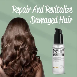 N Plus Hair Pro 5 in 1 Damage Repair Serum 50ml | Enriched with Macadamia Oil & Grape Seed Oil | Nourishing Hair Serum for Smooth, Soft & Manageable Hair