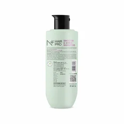 N Plus Hair Pro Smooth & Shine Shampoo 250ml | Frizz Control for Up to 24 Hours | Smoothing Hair Care Shampoo for Soft, Manageable, Shiny & Healthy-Looking Hair