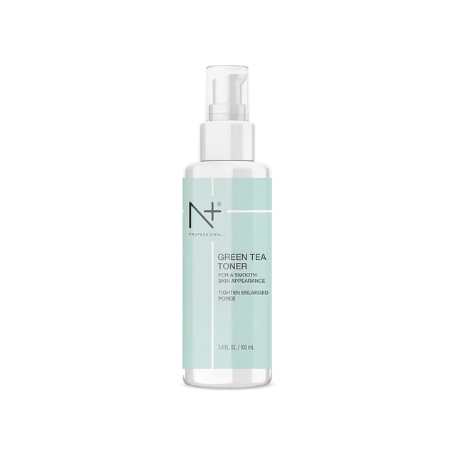 N Plus N PLUS Professional Green Tea Toner for Face 100ml | Helps Tighten Enlarged Pores | Green Tea Face Toner | Paraben Free Formula | Daily Skincare Toner