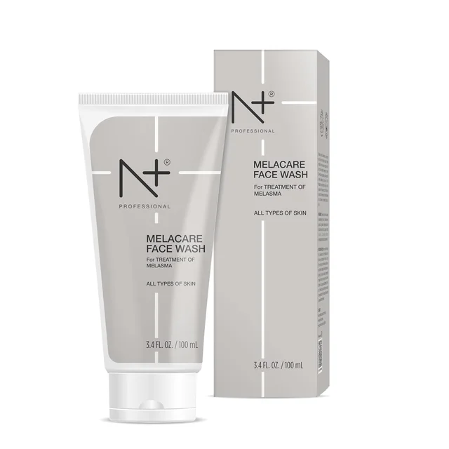 N Plus Professional Melacare Face Wash | For Treatment Of Melasma | For Brightening & Cleansing | Face wash for Even Skin Tone & Radiance | Radiant complexion | Suitable for all skin types | 100ml
