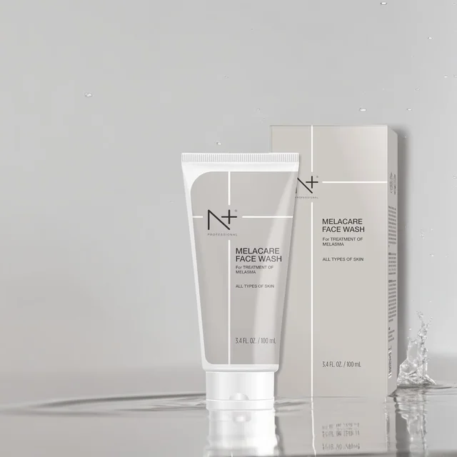 N Plus Professional Melacare Face Wash | For Treatment Of Melasma | For Brightening & Cleansing | Face wash for Even Skin Tone & Radiance | Radiant complexion | Suitable for all skin types | 100ml