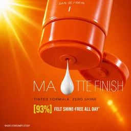 N Plus Professional Tinted Sunscreen 100ml SPF50 | Mattifying Tinted Sun Protection | UVA & UVB Protection | Natural Tinted Effect | Suitable for All Skin Types