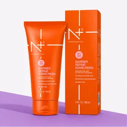 N Plus SPF 50 Barrier Repair Sunscreen Cream 100ml | With Shea Butter & 5 Ceramides | Daily UV Protection | Moisturizing Formula | Sunscreen for Face & Skin