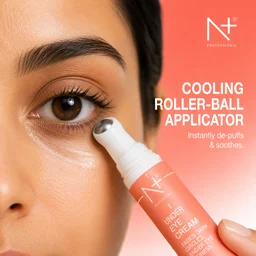 N Plus Under Eye Cream 15ml | Enriched with Caffeine & Hyaluronic Acid | Hydrating Eye Care Cream for a Fresh, Smooth-Looking Under-Eye Area | Daily Skincare