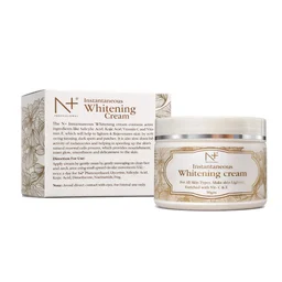 N Plus N+ Professional Instant Whitening Cream 50g | Enriched with Vitamin C & E | Helps Brighten Skin, Improve Uneven-Looking Tone & Reduce the Appearance of Dark Spots