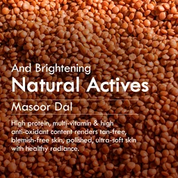 Nat Habit Masoor Dal Face Wash Fresh Daily Tikta 100g | Skin Brightening Natural Cleanser | With Masoor & Moth Dal | Sulphate & Chemical Free | For All Skin Types