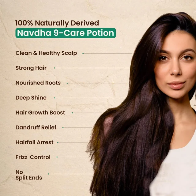 Nat Habit Navdha Rosemary Shampoo 250ml | Hair Fall Control | Sulphate & Paraben Free | Soy Fermented Gentle Cleanser with Amla, Reetha & Shikakai | Herbal & Chemical-Free
