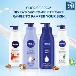 Nivea Cocoa Nourish Body Lotion 400ml | with Deep Moisture Serum | with Cocoa Butter & Coconut Oil | 48h Deep Moisture Care | Smooth, Soft Skin All Day | Non Greasy & Healthy Looking Skin | For Very Dry Skin |