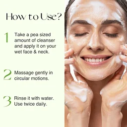 Nourish Mantra Green Tea Tatva Face Wash 100ml | With Green Tea, Walnut Powder & Niacinamide | 2-in-1 Exfoliating Cleanser | Oil Control | Sulfate & Paraben Free