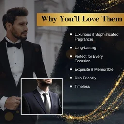 Nourish Mantra NM New York Metropolis Man Luxury Perfume Set of 4 15ml each set| Long Lasting Eau De Parfum | Premium Fragrance Gift Set | Vegan - Travel-Friendly - 60ml Total