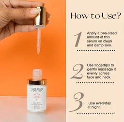 Nourish Mantra Youth Restoration Serum 20ml | Anti-Aging Serum with Bakuchiol, Retinol & Hyaluronic Acid | Firms, Hydrates & Smoothens Skin Texture