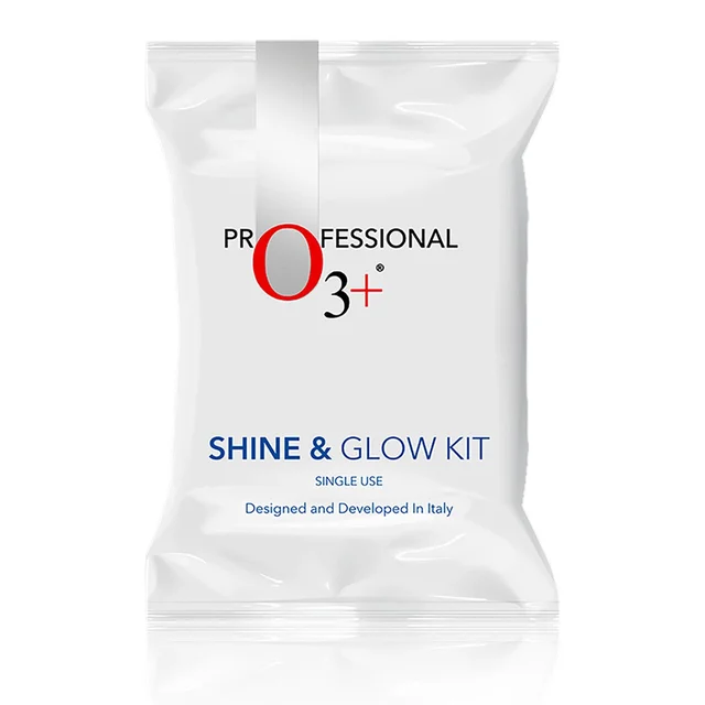 O3+ Shine & Glow Facial Kit Single Use For All Skin Type Skin Glowing  38g