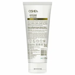 Oshea Avoshine Hair Conditioner 200 ml - Paraben & Silicone Free Deep Moisture Treatment Enriched with Avocado, Cherry, Hibiscus & Aloe Vera for Shiny, Silky, Voluminous Hair