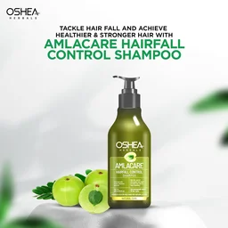 Oshea Herbals Amlacare Hairfall Control Shampoo 300ml | With Amla & Aloe Vera Extracts | Strengthens Roots, Reduces Hairfall & Dandruff | Herbal Daily Care for Men & Women