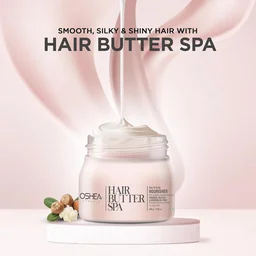 Oshea Herbals Hair Butter Spa Cream 500g Enriched with Cherry, Basil & Neem Extract | Deep Moisturizing Spa Treatment for All Hair Types | Repairs Dull & Damaged Hair