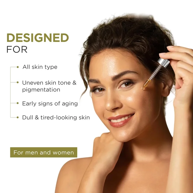 Oshea Herbals Skin Illuminating Face Serum 30ml for Unisex| Reduces Pigmentation, Wrinkles & Dullness | Hydrates & Evens Tone | Enriched with Vitamin C & Grapefruit Extract