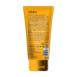 Oshea Herbals UVShield 9 in 1 Sun Block Cream SPF 70, 120ml with PA+++ | High SPF UVA & UVB Protection |Oil-Free & Hydrating | Brightening & Water-Resistant & Matte Finish Formula