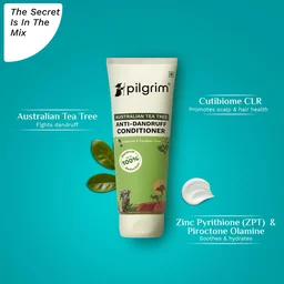 Pilgrim Conditioner Anti-Dandruff 200ml | Fights Dandruff, Soothes Scalp, and Leaves Hair Smooth, Hydrated, and Flake-Free.