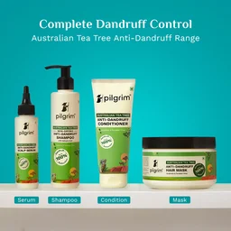 Pilgrim Conditioner Anti-Dandruff 200ml | Fights Dandruff, Soothes Scalp, and Leaves Hair Smooth, Hydrated, and Flake-Free.