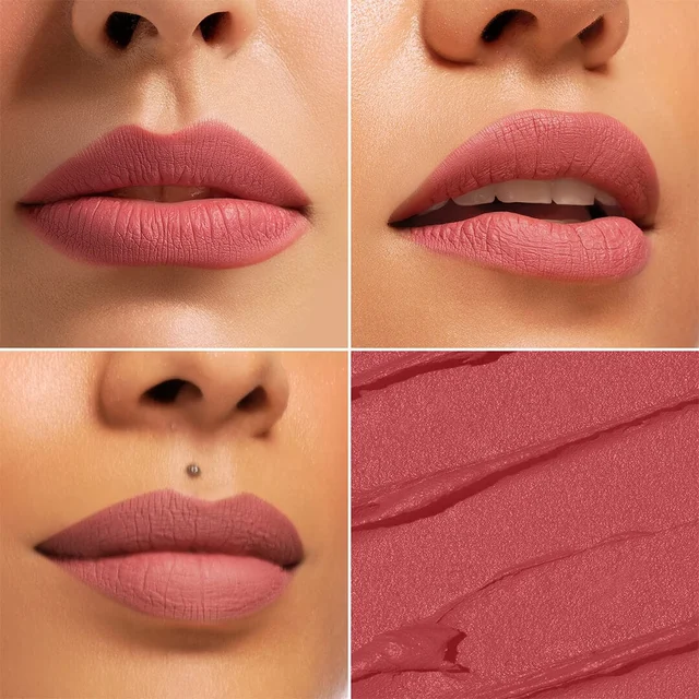 Pilgrim Lip Crayon 1.4g Matt Me Up The Spanish Collection Magical Mauve 13 | Ultra Smooth Velvet Matte, High Pigment, Long Wear Nude Lip Crayon