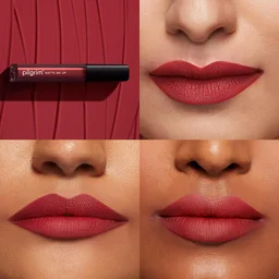 Pilgrim Liquid Matte Lipstick 16 Red Revenge |Long-Lasting | Transfer-Proof Formula | Hyaluronic Acid & Spanish Squalane | Bold, Hydrating Matte Finish for All-Day Wear