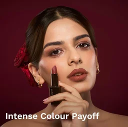 Pilgrim Matte Bullet Lipstick (Nude Kiss 31), Soft Nude Pink | Long-Lasting Matte Finish | Hydrating with Squalane | SPF 30 Protection | Smudge-Resistant & Vegan