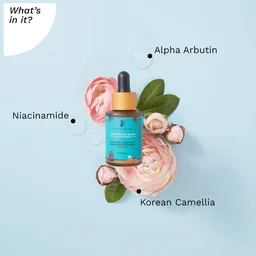 Pilgrim Niacinamide & Alpha Arbutin Skin Clarifying Serum, 30 ml | 5% Niacinamide + 1% Alpha Arbutin Acne Scar Treatment