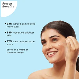 Pilgrim Niacinamide & Alpha Arbutin Skin Clarifying Serum, 30 ml | 5% Niacinamide + 1% Alpha Arbutin Acne Scar Treatment