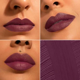 Pilgrim Oh So Creme Bullet Lipstick with Midnight Vin�e-21 Shade | Silky Matte Finish & Highly Pigmented | Long Lasting & Smooth Glide | Lightweight Formula with French Grape Seed Oil
