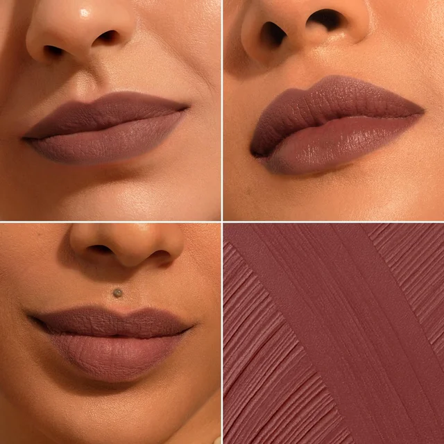 Pilgrim Oh So Creme Bullet Lipstick with Nude amour-04 Shade | Silky Matte Finish & Highly Pigmented | Long Lasting & Smooth Glide | Lightweight Formula with French Grape Seed Oil