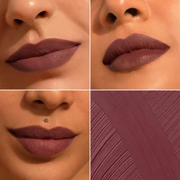 Pilgrim Oh So Creme Bullet Lipstick with Nude Caf�-02 Shade | Silky Matte Finish & Highly Pigmented | Long Lasting & Smooth Glide | Lightweight Formula with French Grape Seed Oil