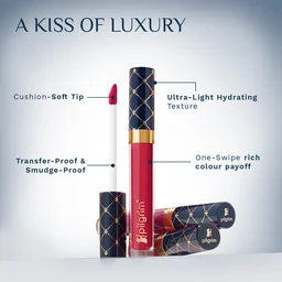 Pilgrim Oh So Creme Lipstick 03 Truffle Mystere | Ultra Light Highly Pigmented & Matte Liquid Lipstick | Long-Lasting, Smudge-Proof, Transfer-Resistant | Comfortable Wear for All Day Perfection