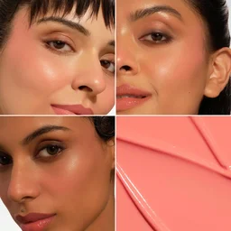 Pilgrim Rosy Delight Liquid Serum Blush Macaron Crush - 04 | Dewy Radiant Finish | Highly Pigmented Lightweight Serum Formula | Long Lasting Buildable Smooth BlendFrench Grape Seed Oil Infused
