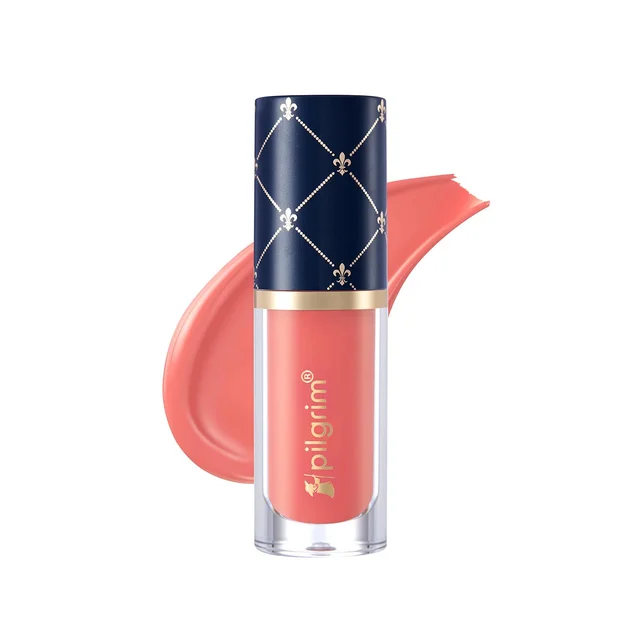 Pilgrim Rosy Delight Liquid Serum Blush Raspberry Cr�pe - 01 | Dewy Radiant Finish | Highly Pigmented Lightweight Serum Formula | Long Lasting Buildable Smooth BlendFrench Grape Seed Oil Infused